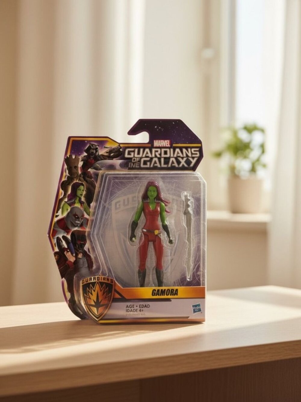 Marvel Guardians Of The Galaxy Gamora Action Figure Hasbro Ages 4+
